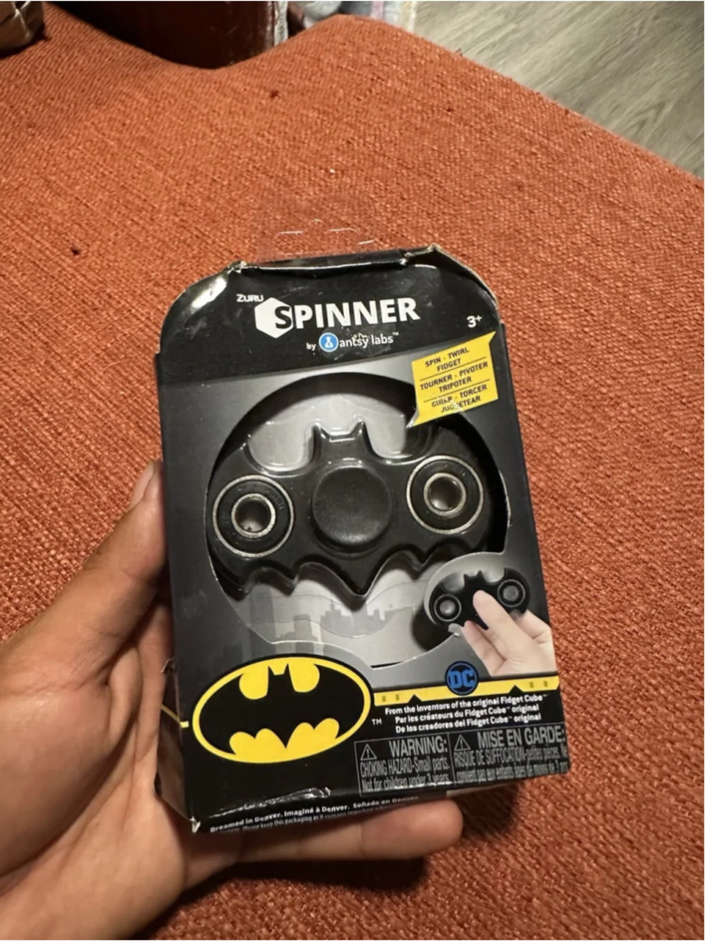 ZURU Marvel Fidget Spinner Lot Spider-Man Batman Captain America 3+